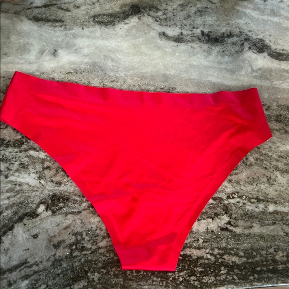 Victoria Secret Red Silky Stretchy Cheeky Underwear - Picture 4 of 5